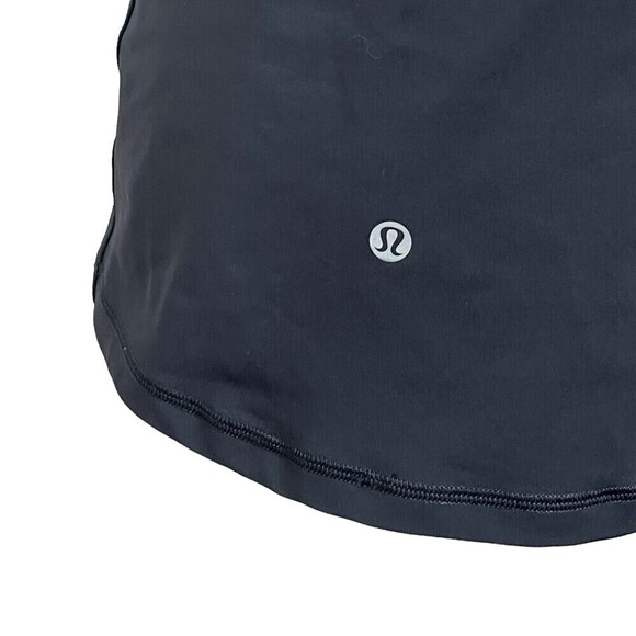 Lululemon Stash N Run Tank Top Black Size 4 Medium Support Running Activewear - Picture 9 of 10